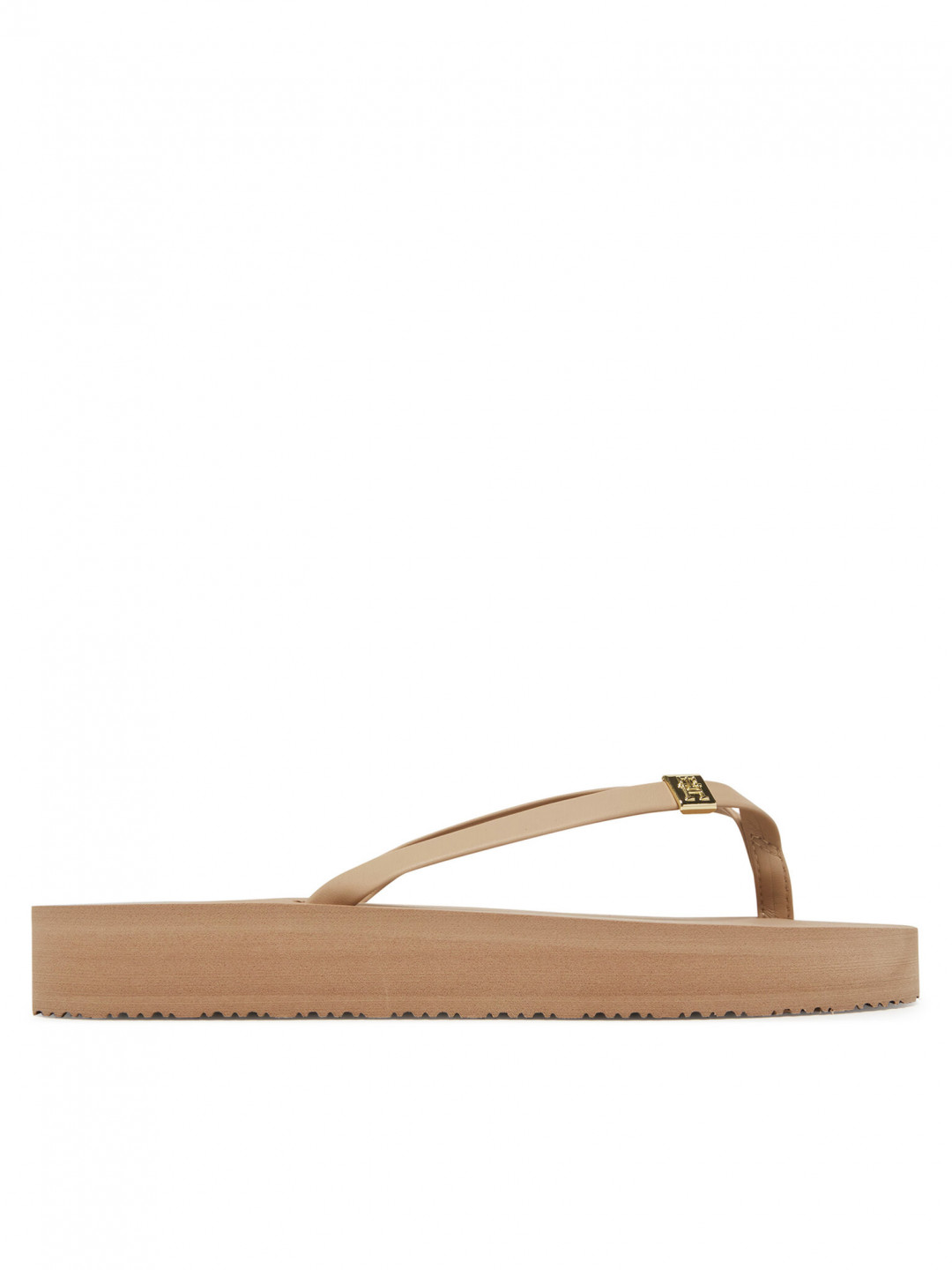 Tommy Hilfiger Žabky Elevated Chic Beach Sandal FW0FW08523 Béžová